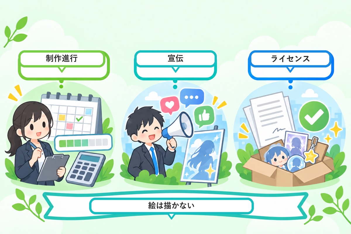 アニメ業界の仕事内容の実態｜制作進行・宣伝・ライセンス営業は何をしているか