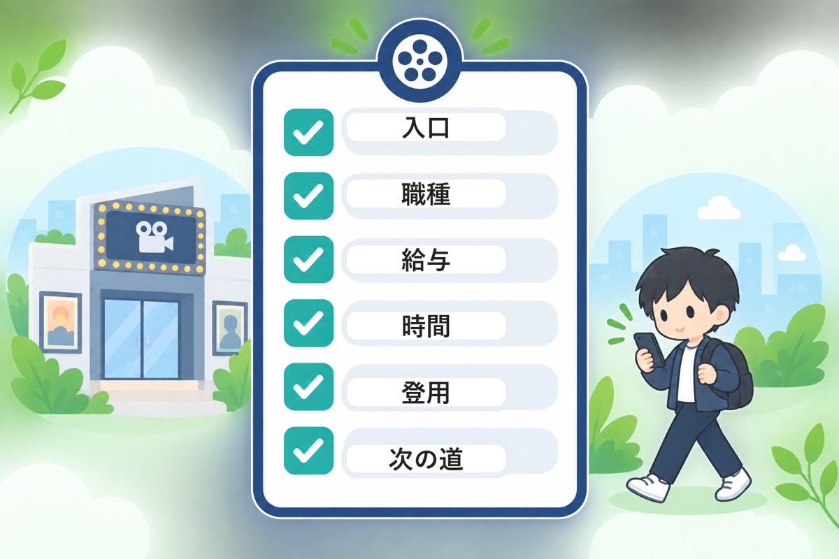 まとめ:まず劇場のアルバイト募集を見に行くのが最短