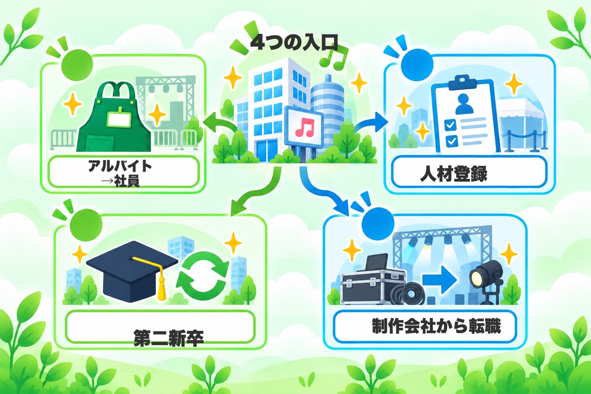 新卒枠がない会社に入る4つのルート