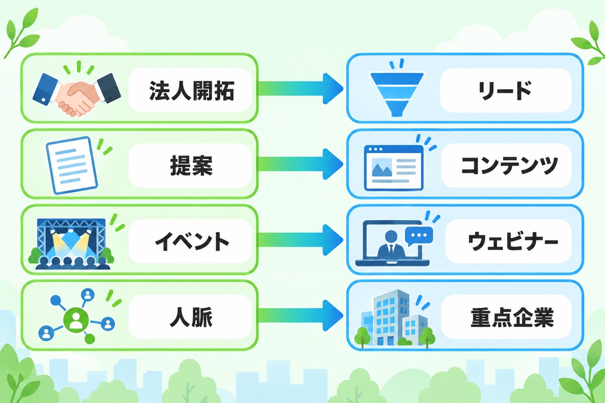 エンタメ営業12年間のスキルはBtoBマーケに直接刺さる【架橋マップ】
