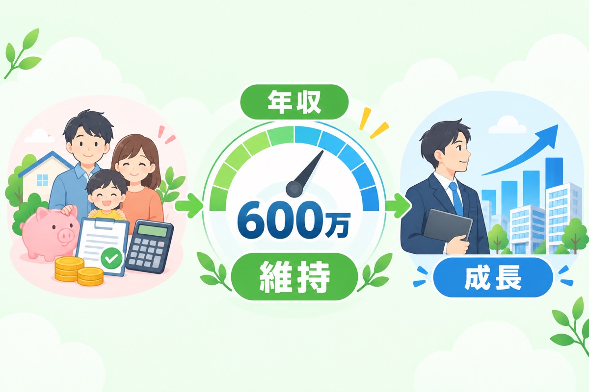 年収600万は維持できるか【30代家族持ちのリアル】