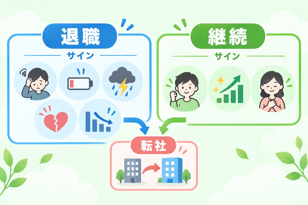 「辞めるべき人」と「とどまるべき人」の判定基準