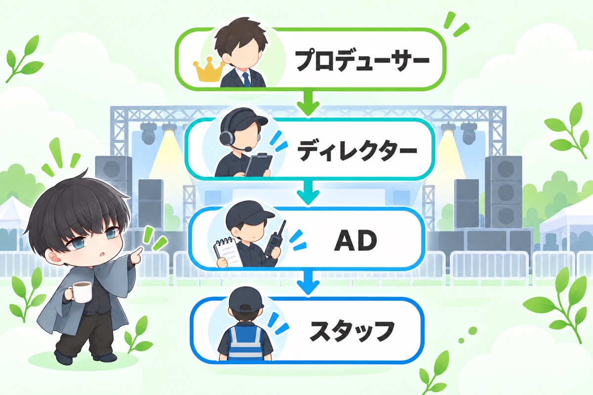 イベント業界の職種って何があるの?