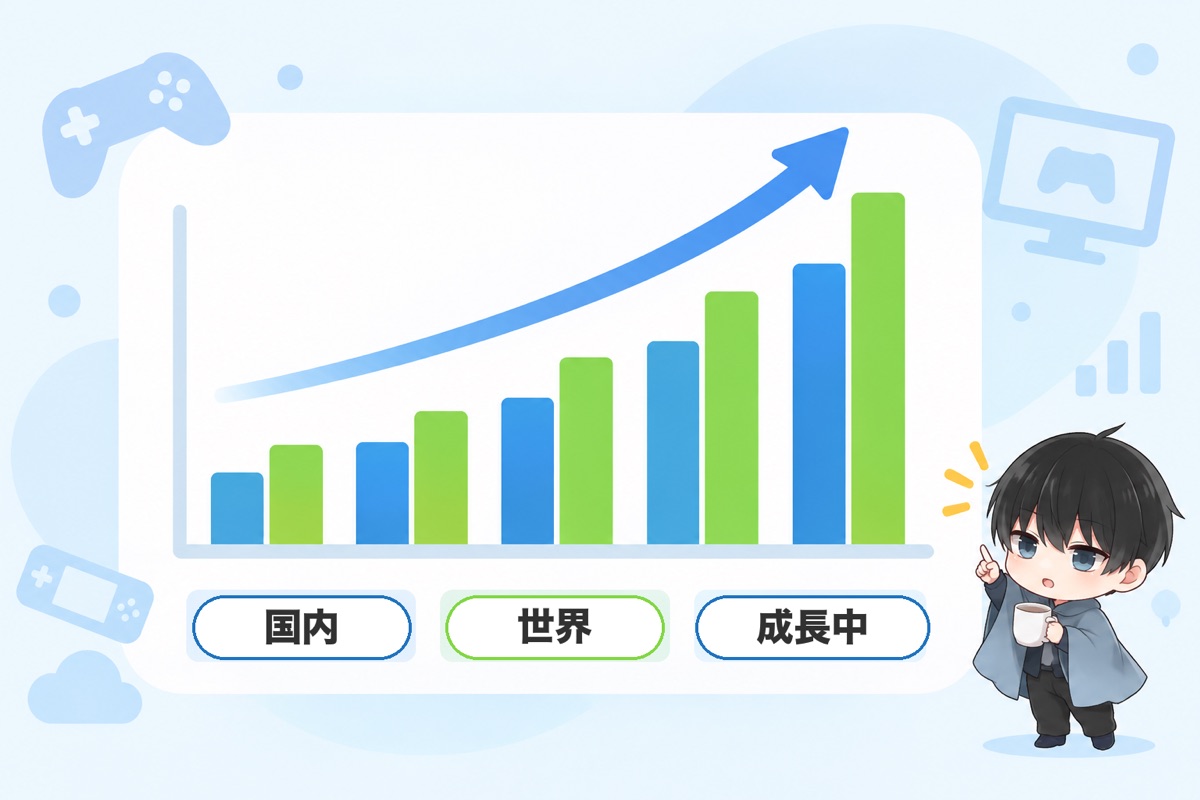 ゲーム業界の最新動向と市場規模