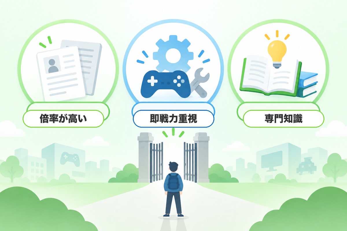 ゲーム業界への就職難易度が高い3つの理由