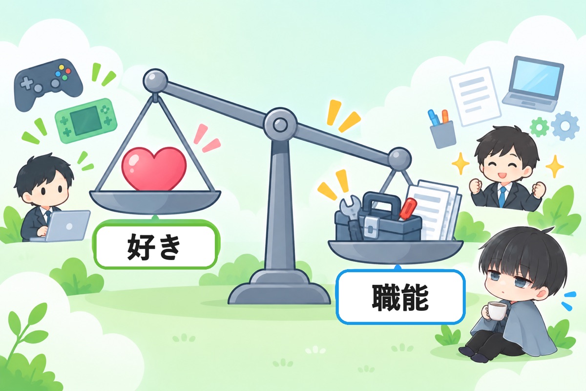 結論:30代は「ゲームが好き」ではなく「持ち込める職能」で見られる