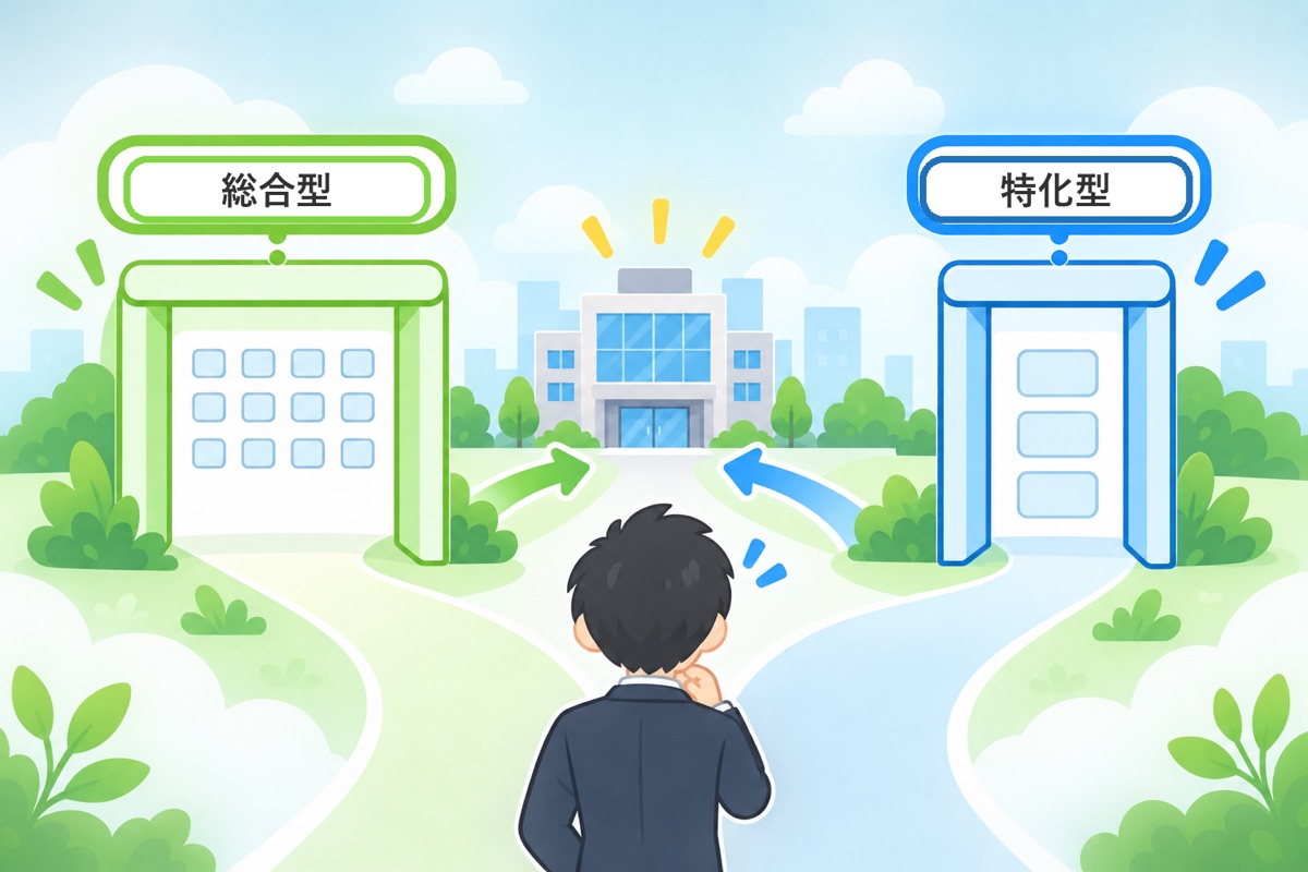総合型とエンタメ特化を、ゲーム志望でどう使うか
