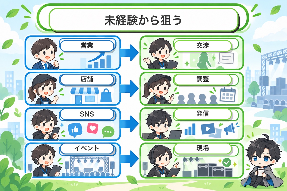 未経験・異業種からホリプロを狙う戦略