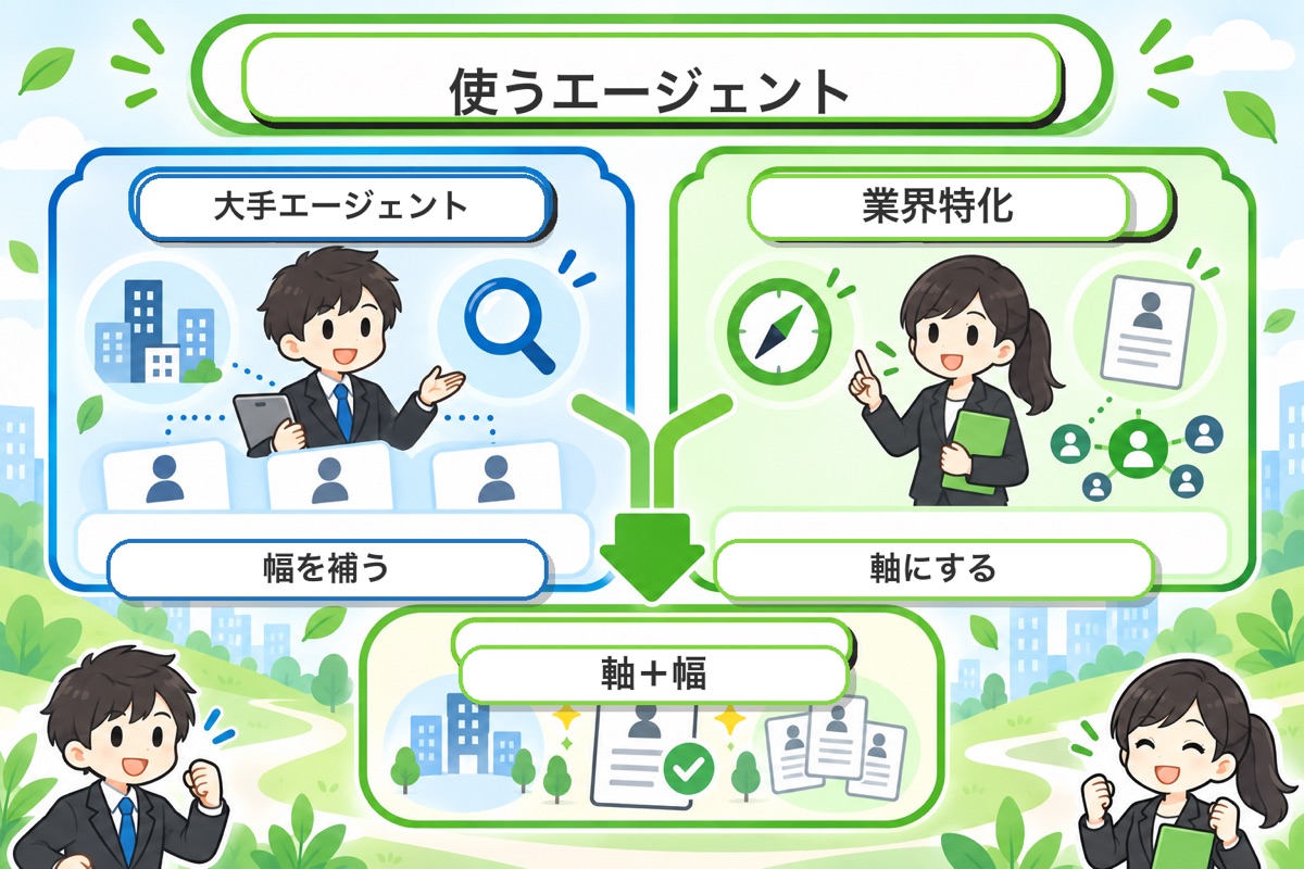 ホリプロ転職に使うエージェント