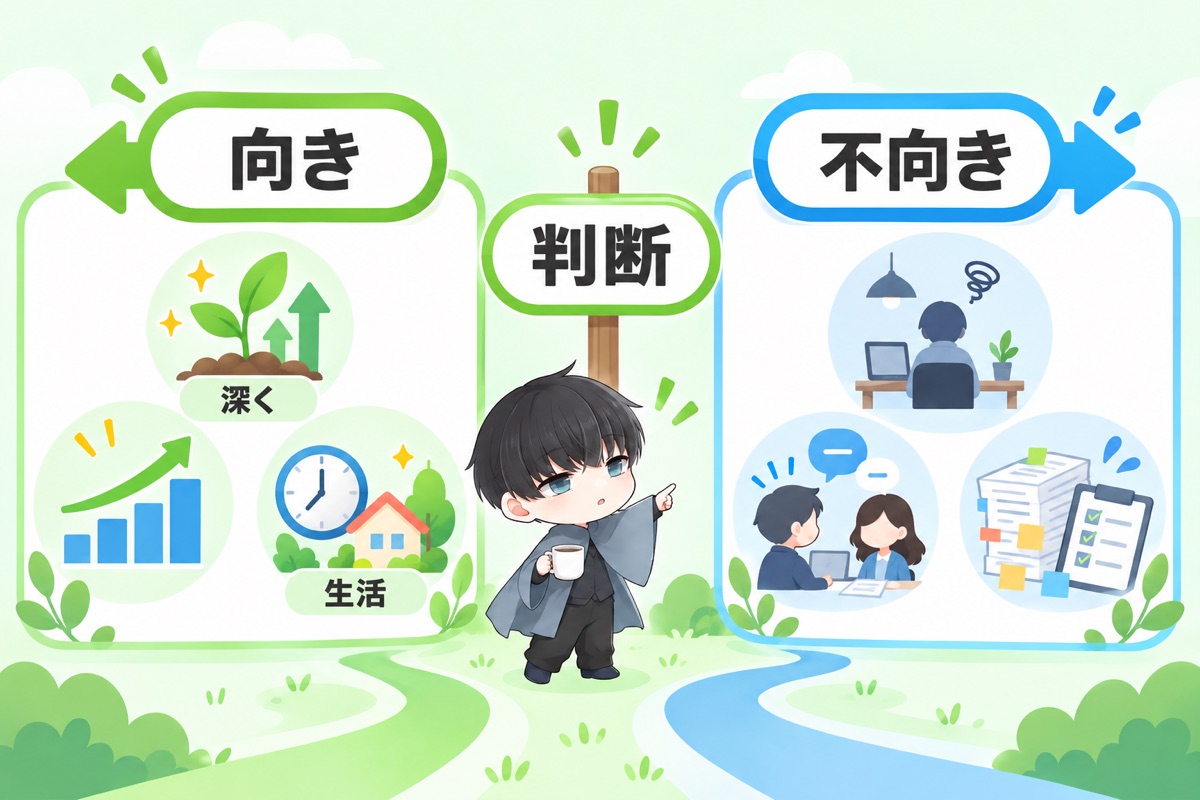 まとめ インハウスマーケターは「向き不向き次第」