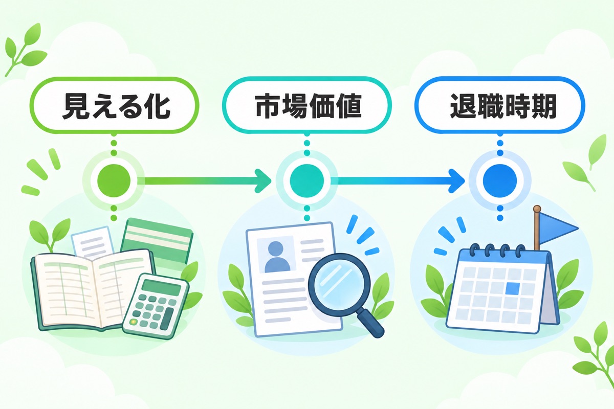 お金の不安で会社を辞められない人がやるべき3ステップ