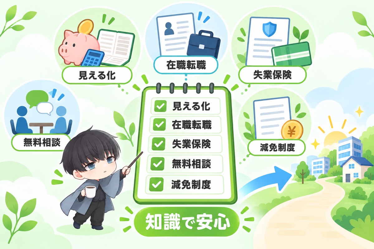 まとめ｜お金の不安は「正しい知識」で解消できる