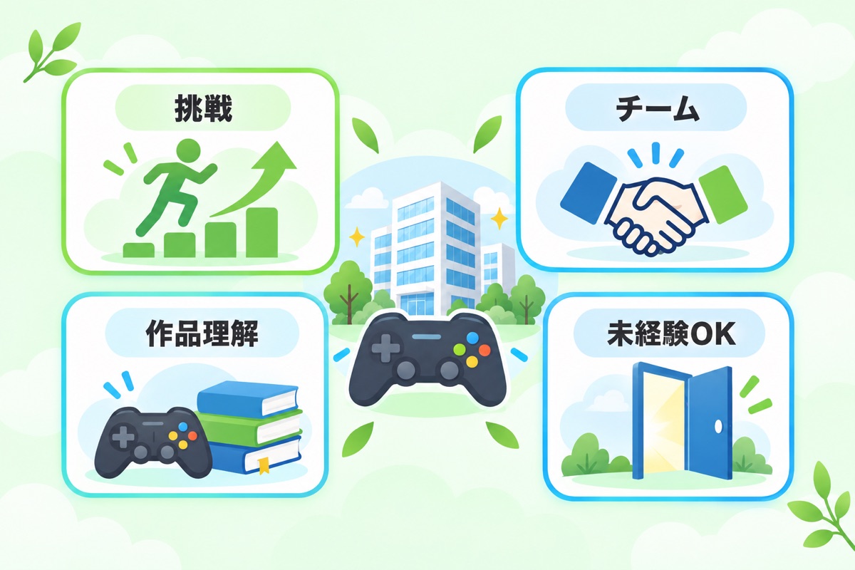 コーエーテクモが中途採用で求める人材像