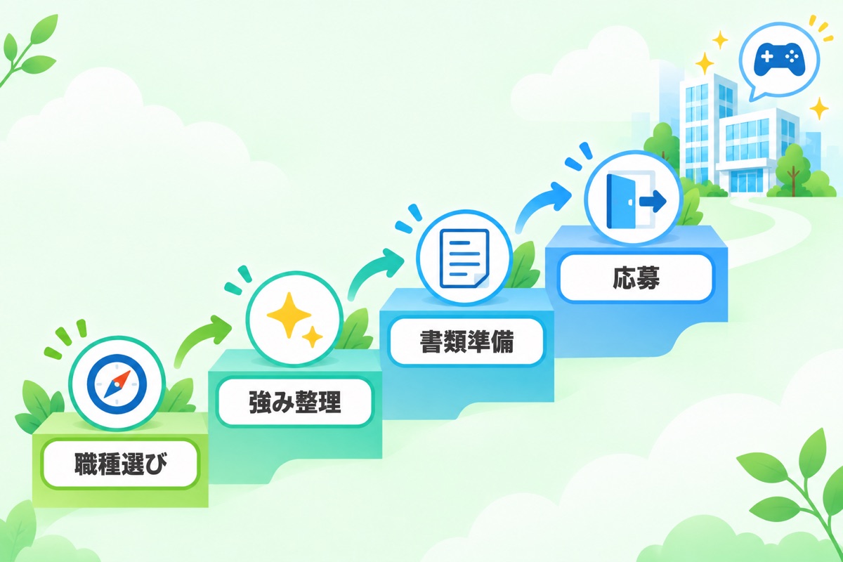 まとめ|コーエーテクモ転職の行動ステップ