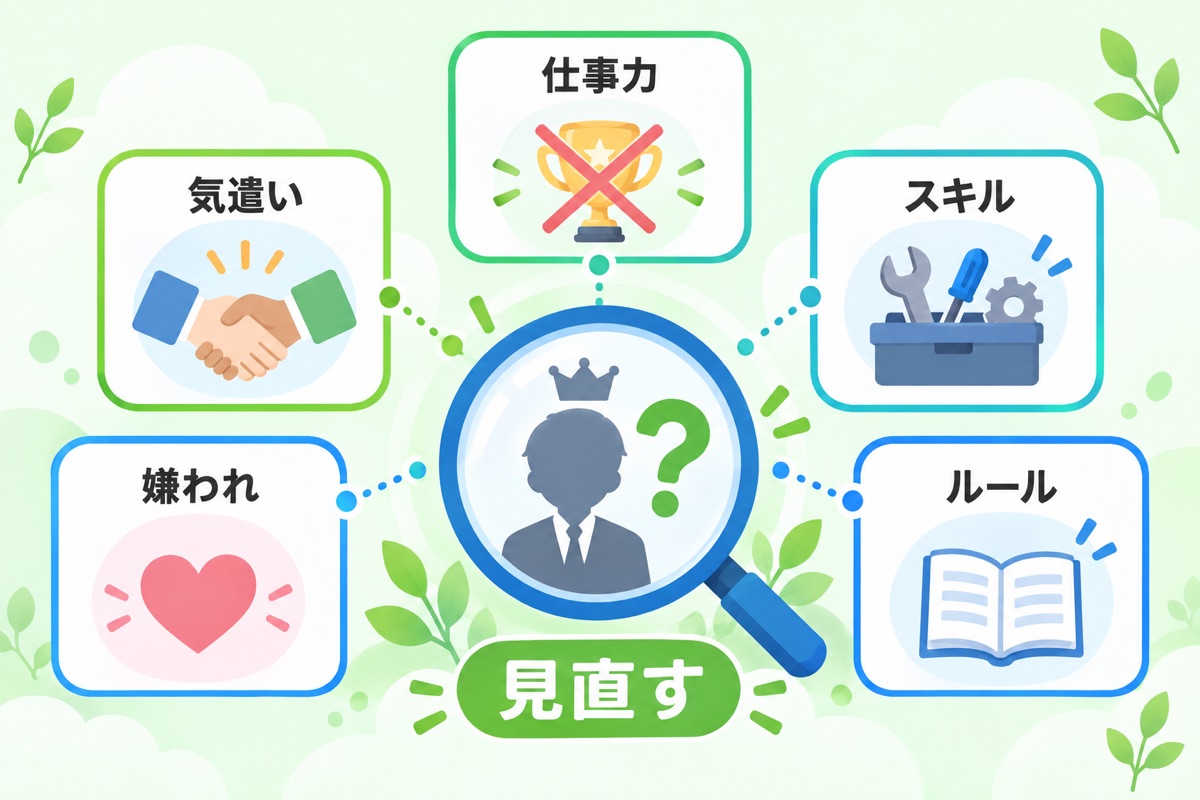 2.そのリーダー像は正しい?「向いてない」と思って辞めたくなったときに振り返るべきこと5つ