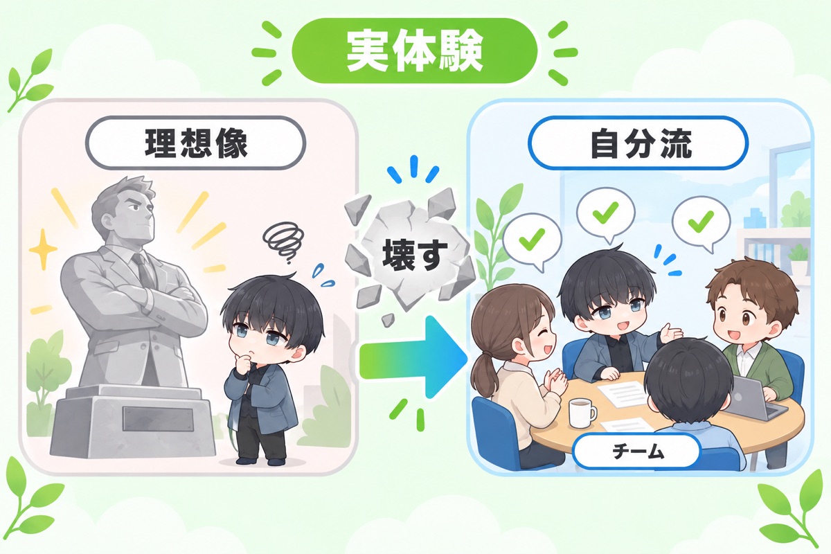 【実体験】上司や部下の求めるリーダー像を壊した話