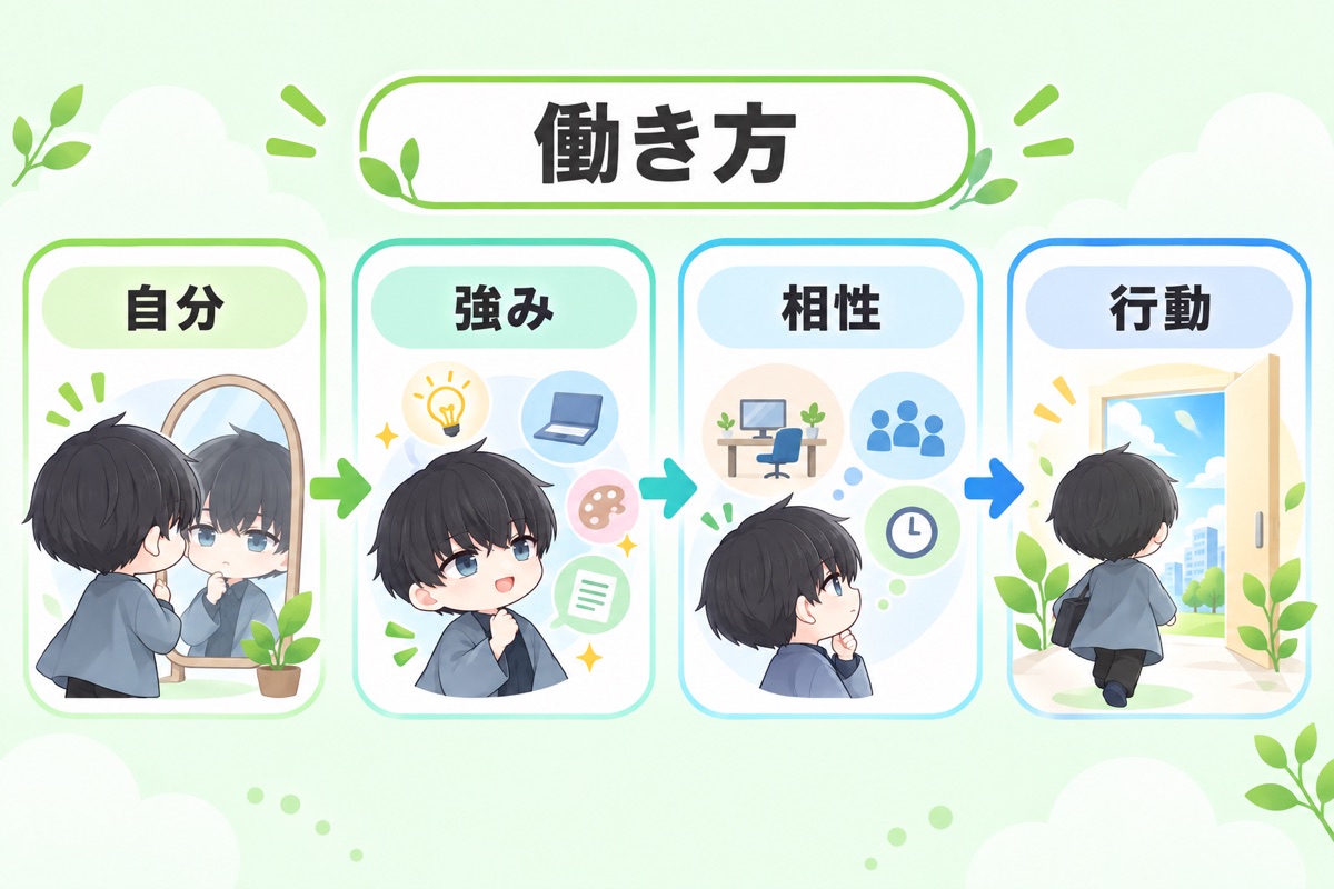 自分に合った働き方を見つけよう