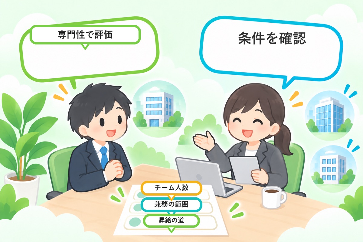転職で「リーダー職なし」を選ぶ方法(エージェントに伝える条件)