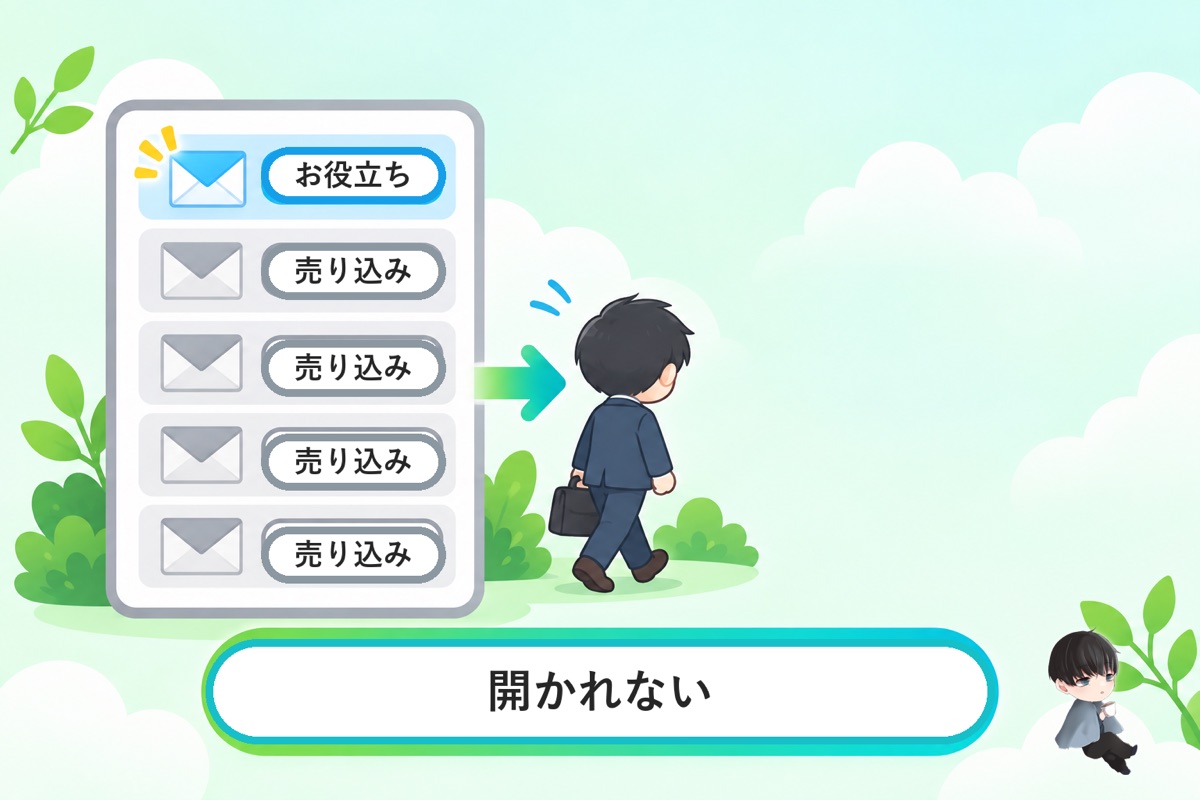 あなたのメルマガが読まれない本当の理由
