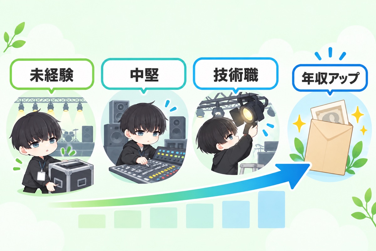 ライブハウス正社員の年収と給料 現実を正直に話します