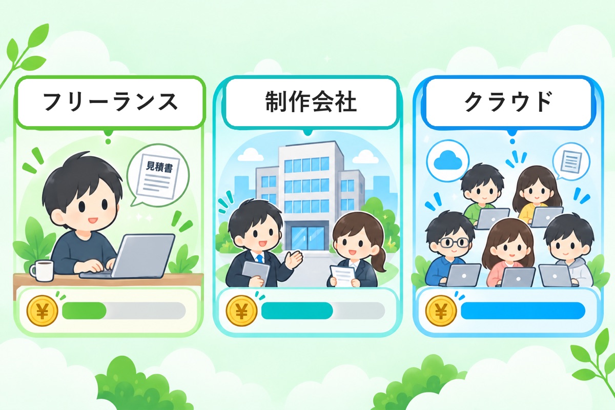 LPライティング・LP制作の費用相場【依頼先別】