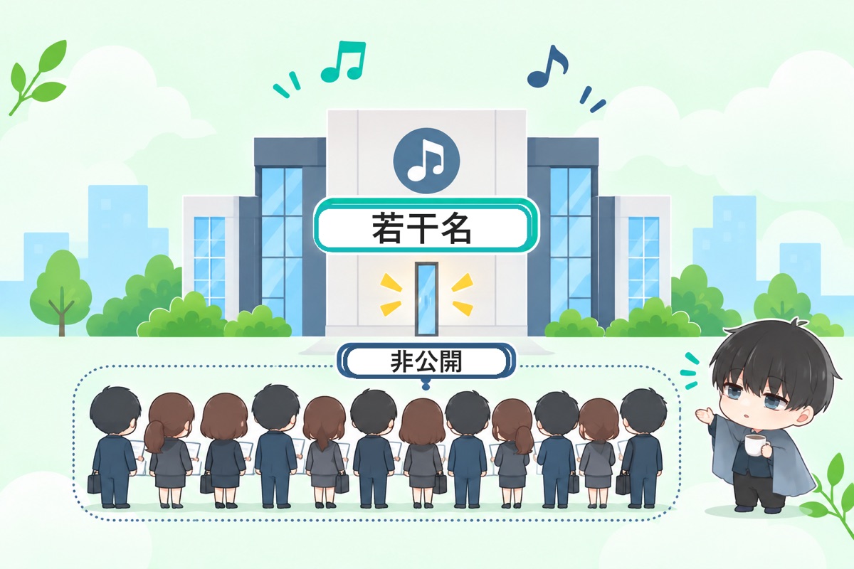 結論：難易度の正体は「採用予定数 若干名」という4文字にある