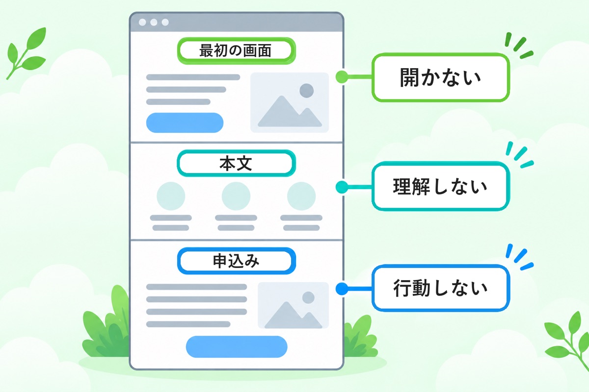LPのどこで使う？ファーストビュー・ボディ・CTAの役割分担