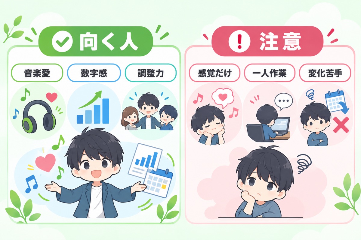 A&Rに向いている人・向いていない人