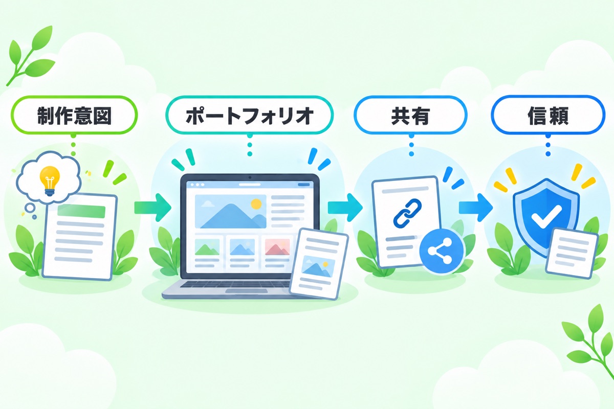 ステップ3 ポートフォリオ作成 — 仕事を呼び込む「見せ方」の設計