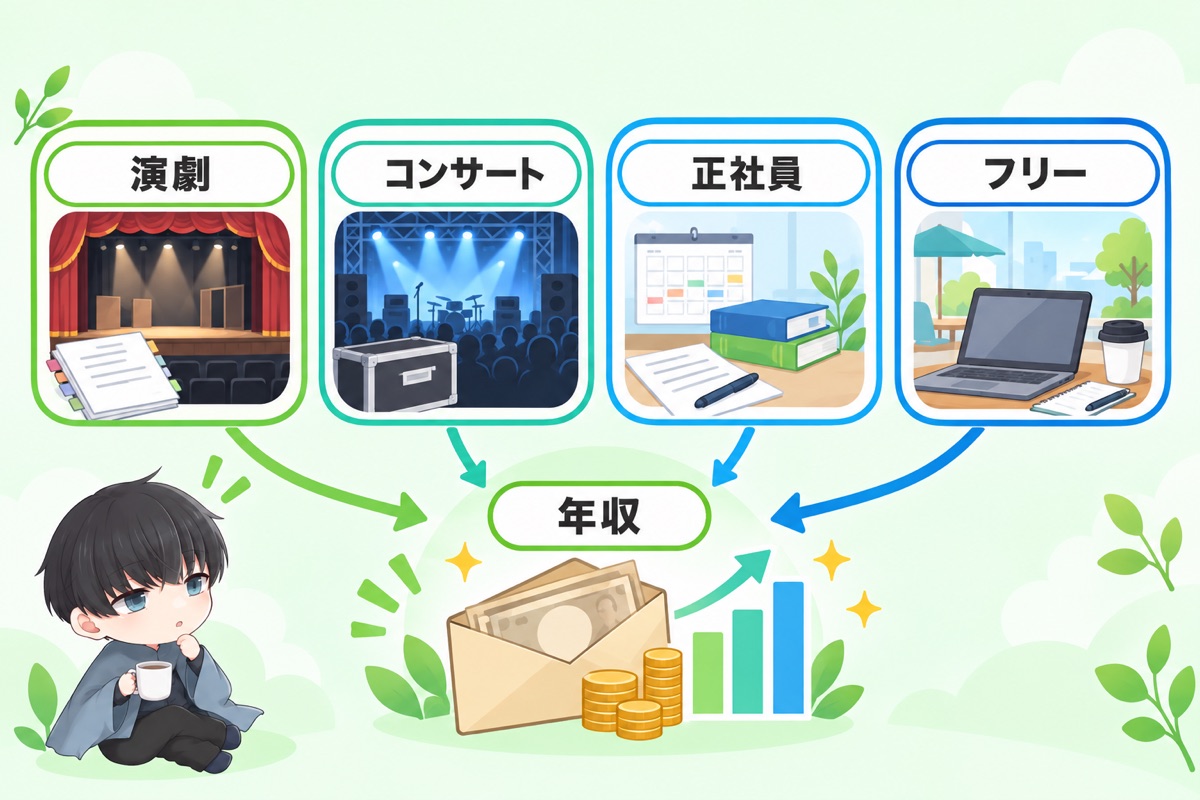 舞台監督の年収と給料の実態