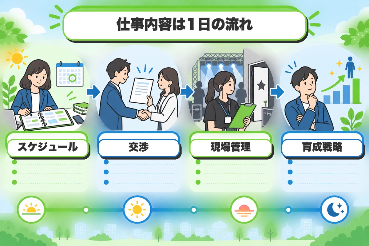 芸能マネージャーの仕事内容（現場で見てきたこと）