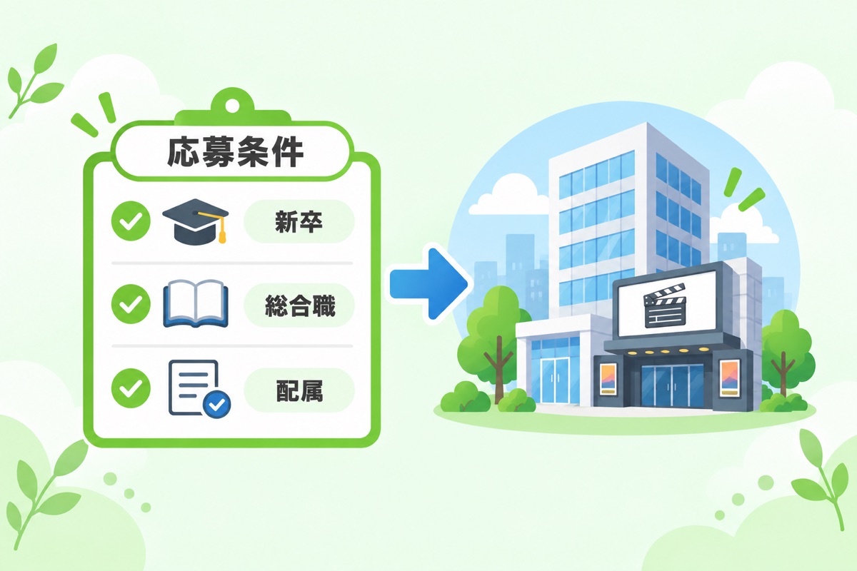 東宝の新卒採用 募集要項【2027年度】応募資格・採用予定数・初任給