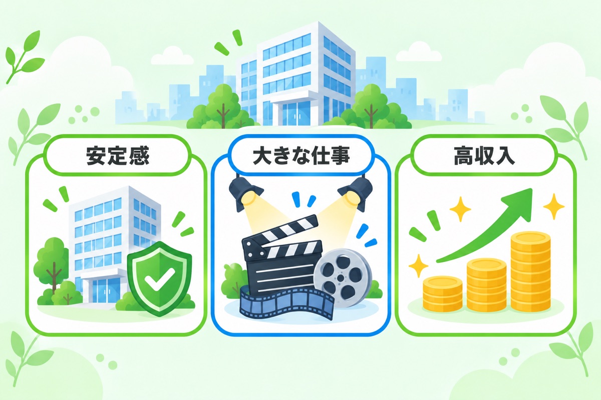 東宝へ就職するメリットは?