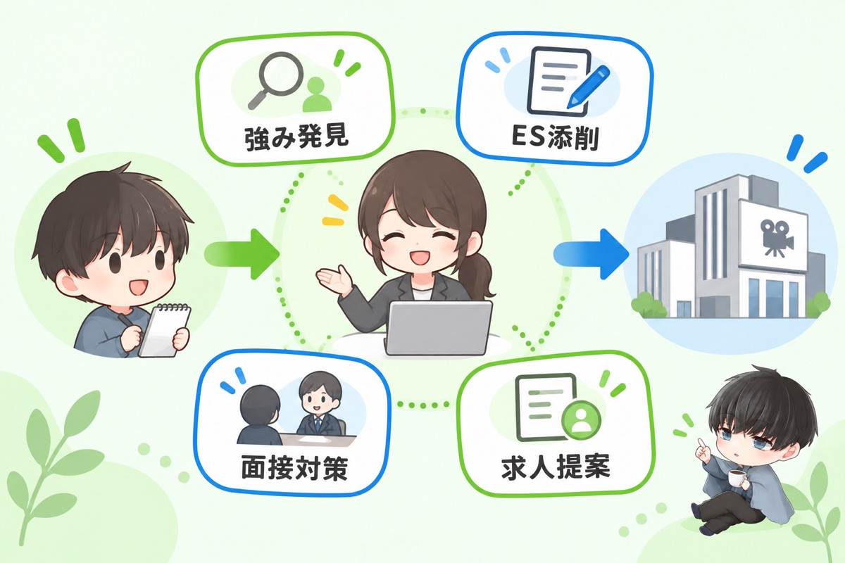 東宝へ就職するのにおすすめなサービスは?
