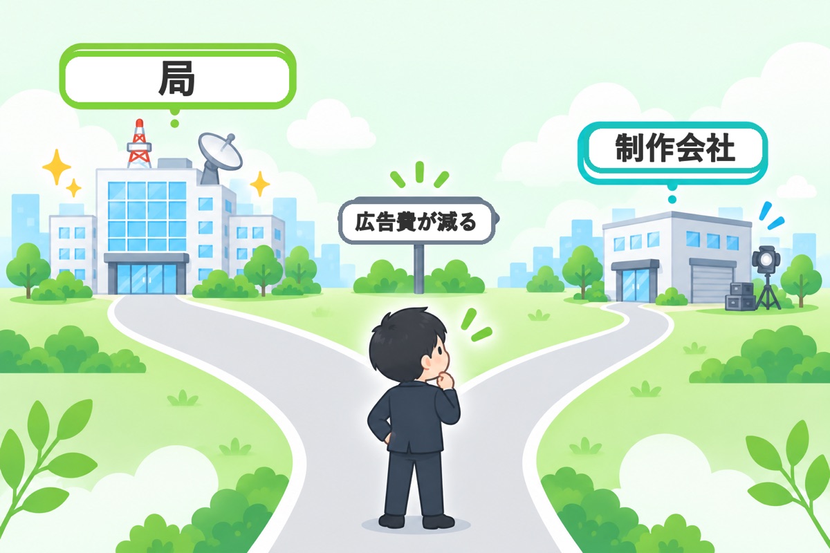 将来性:局の社員と制作会社で分かれる理由