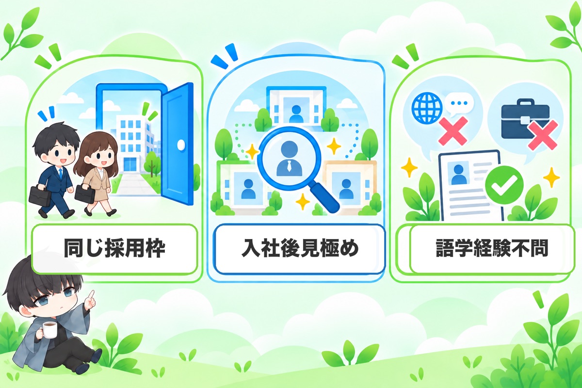 新卒・第二新卒採用の実態（公式で確認できたこと）
