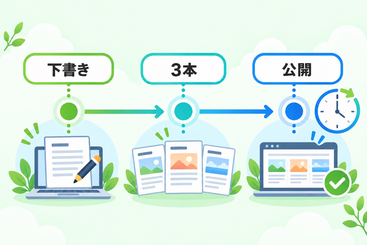 原因1への処方箋:ポートフォリオを48時間以内に作る