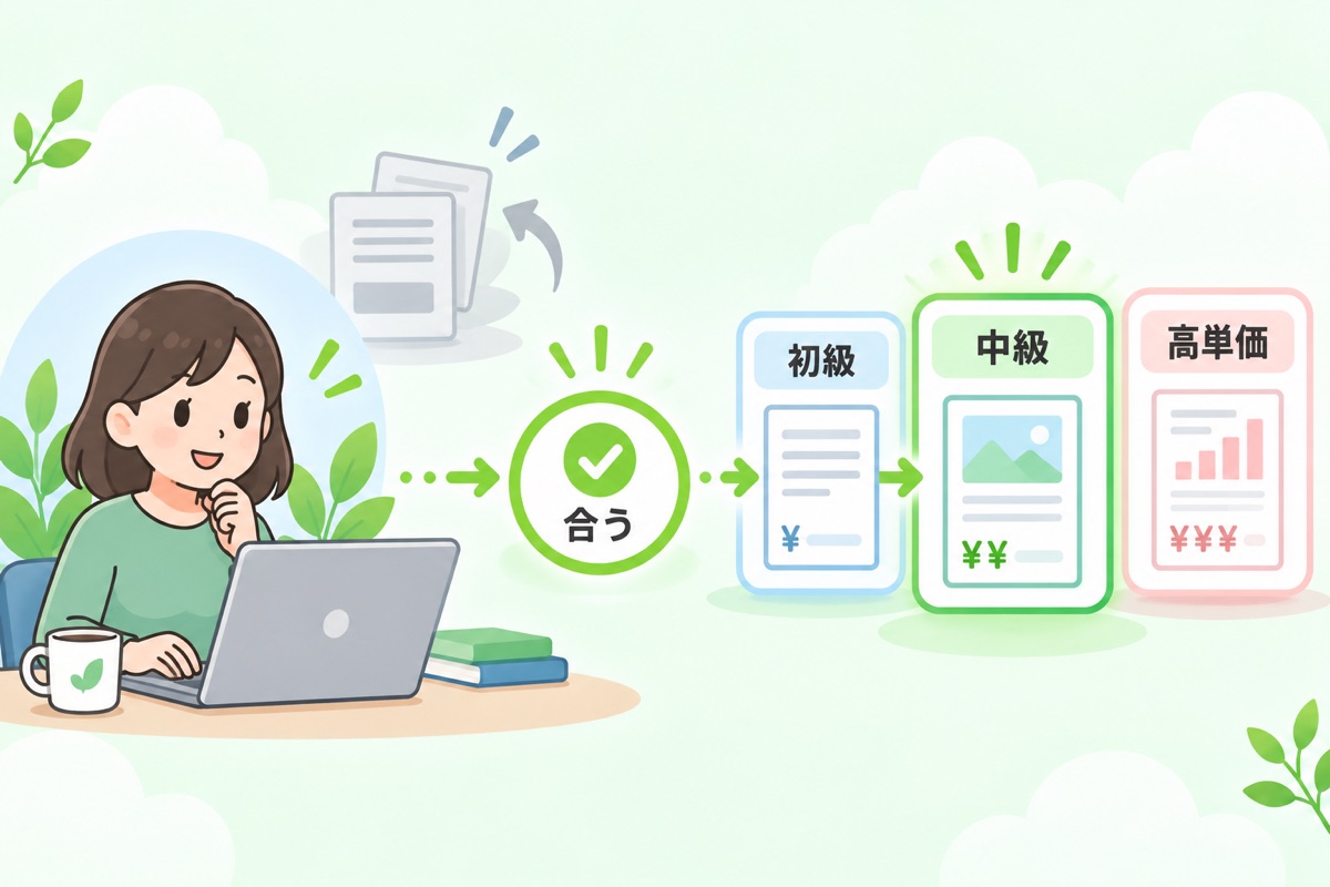 原因4への処方箋:自分のレベルに合った案件を選ぶ