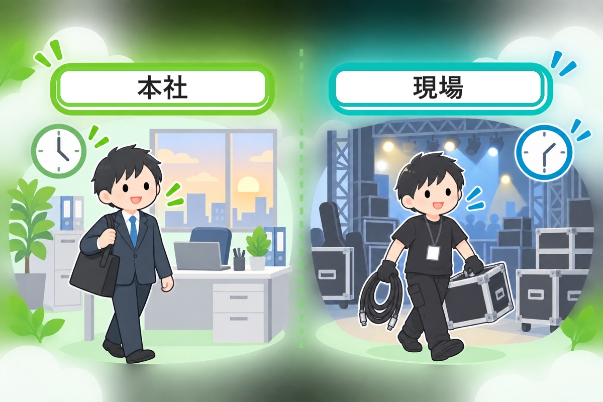 本社はホワイトでも現場は別、という構造の話