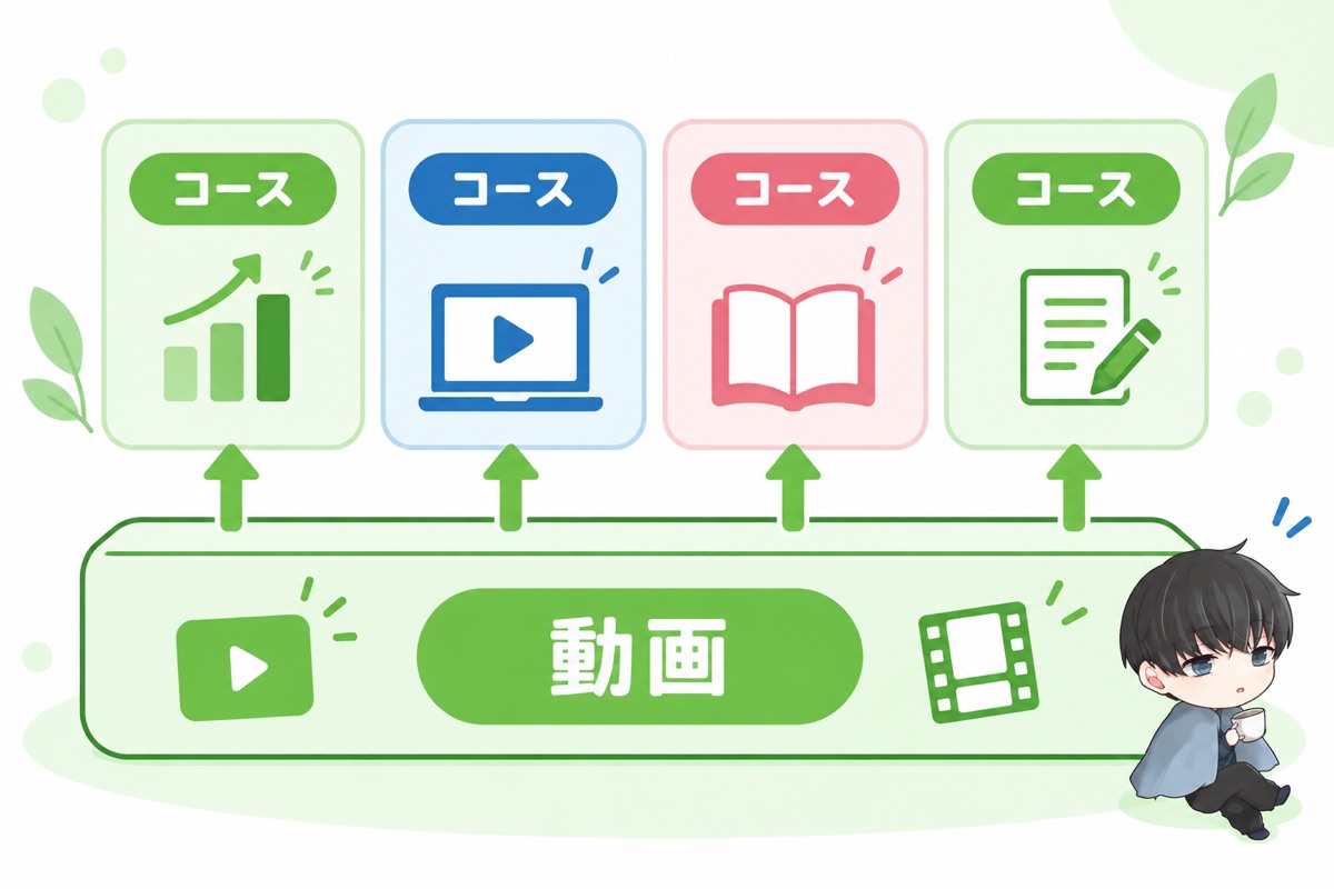 結論:Withマーケは「月額制の学び放題」と「期間を区切った個別指導」の二層構造