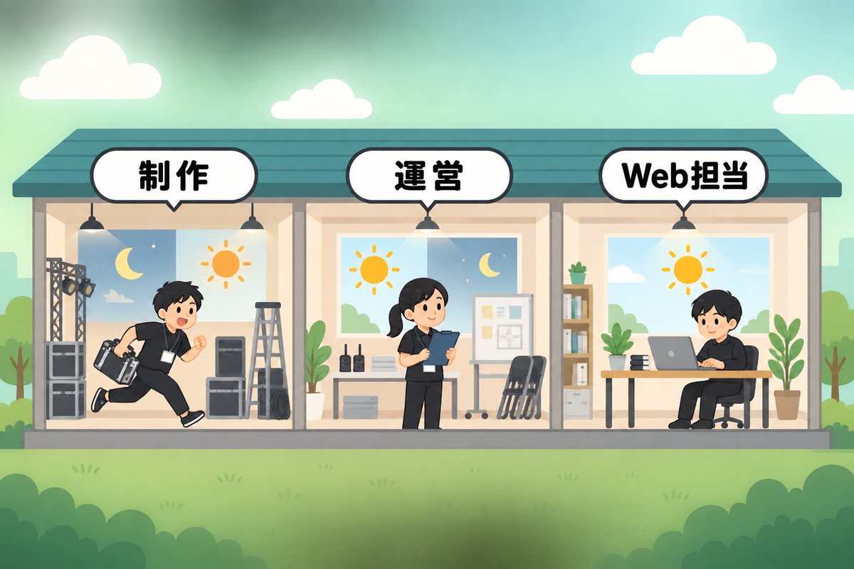 結論:イベント会社がきついかどうかは「会社」と「職種」でかなり変わる