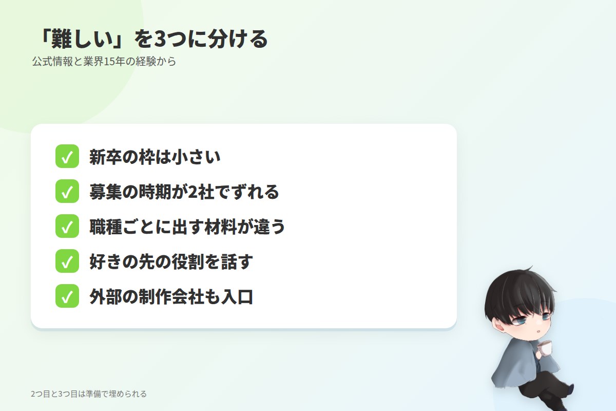「難しい」の中身を、業界15年の私が分解してみる